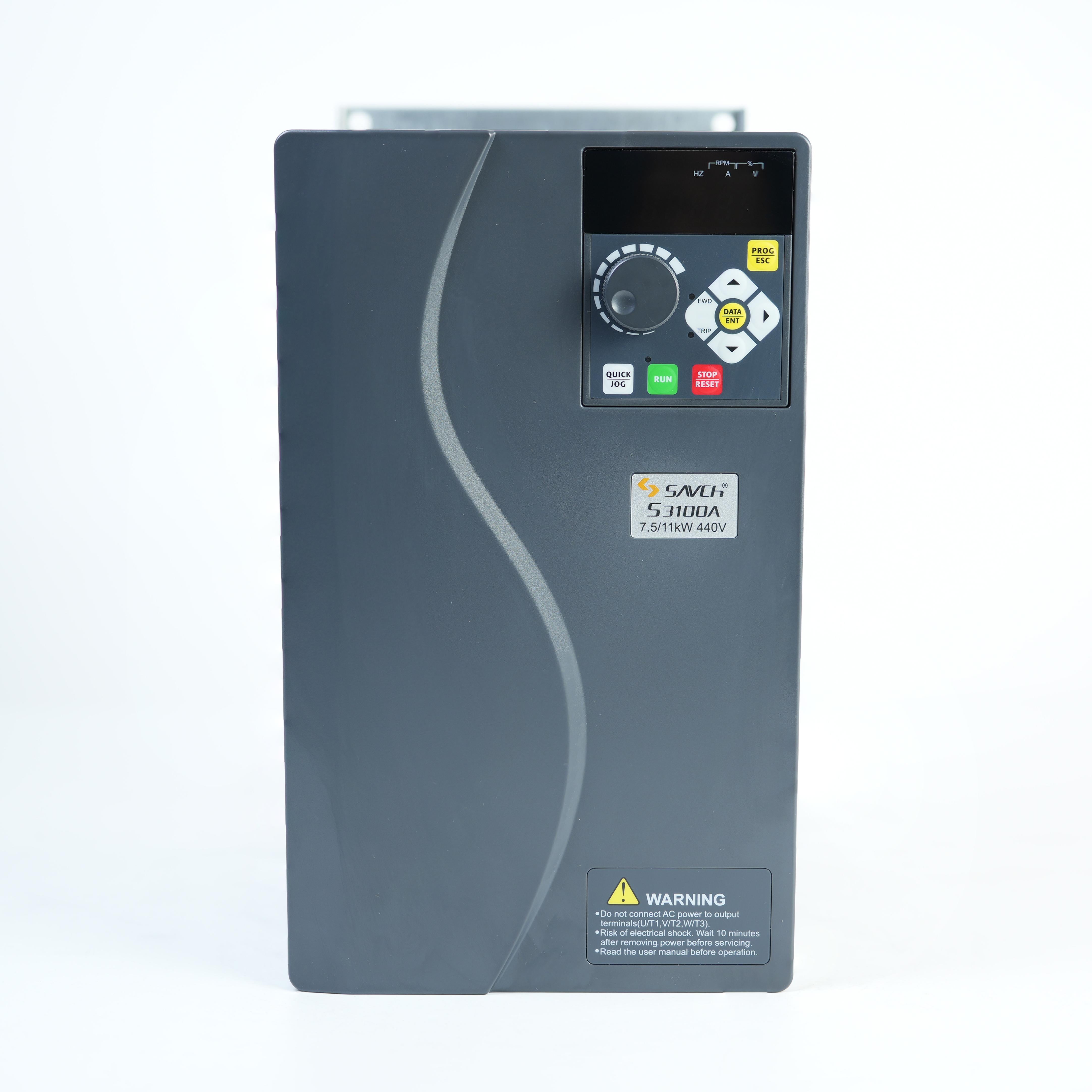 7.5кВт/11 кВт  AC380VРегулятор/инвертор скорости двигателя S3100A-4T