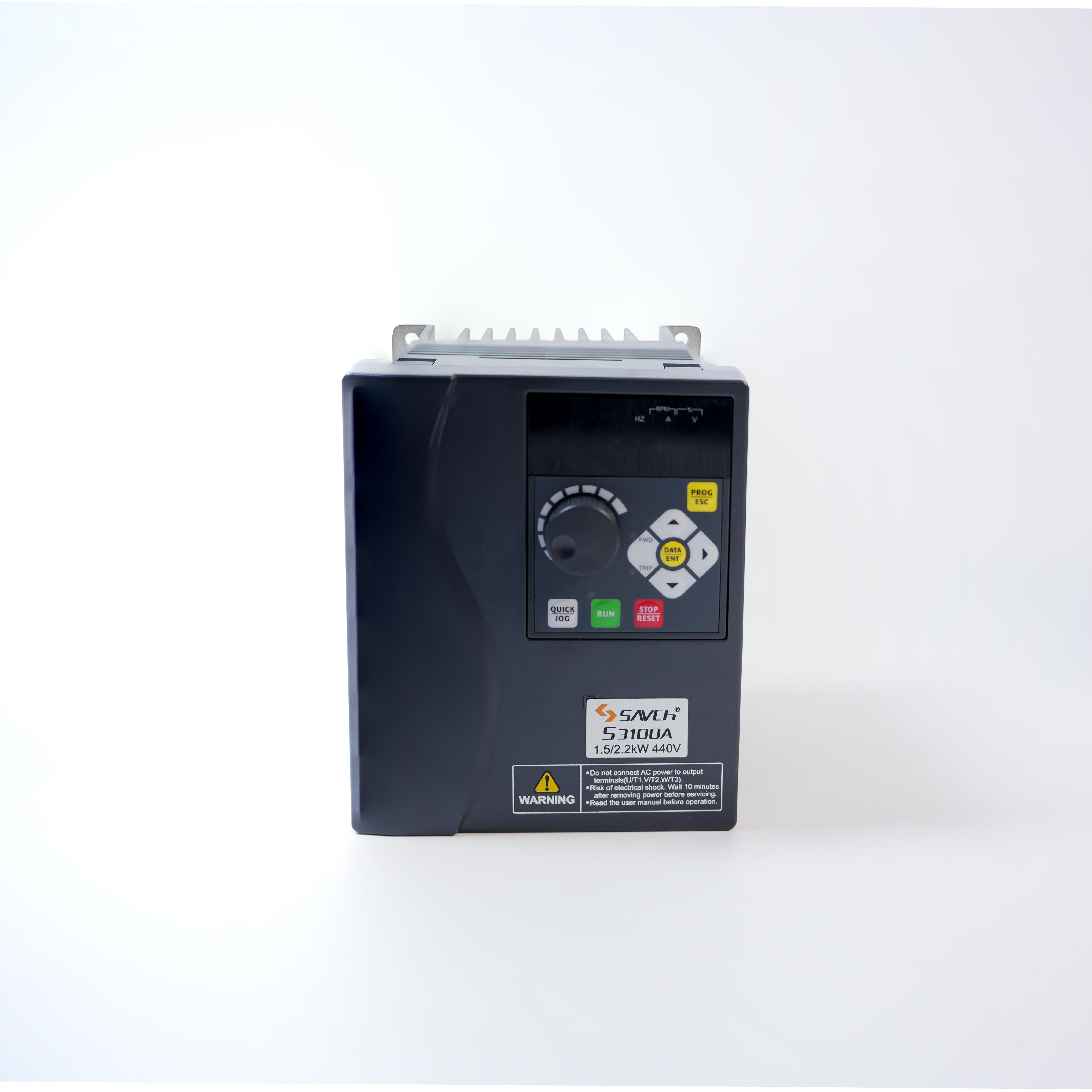 1.5кВт/2.2кВт  AC380VРегулятор/инвертор скорости двигателяS3100A-4T